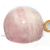 Bola Pedra Quartzo Rosa Peso de Papel Para Escritorio