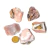10 Opala Rosa Natural Pedra Bruta 30 a 60mm 25 a 50g na internet