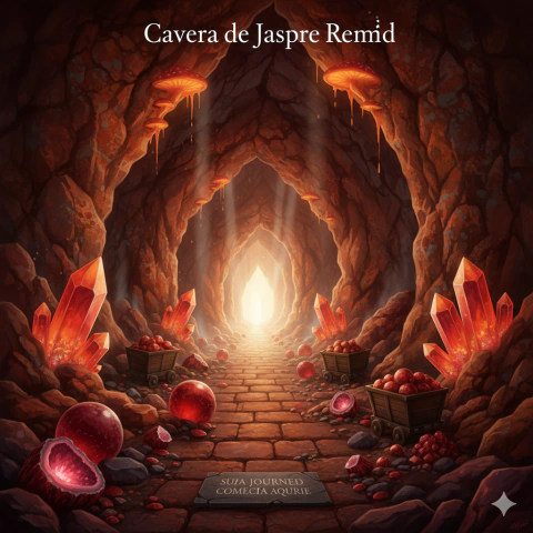 Caverna de Jaspe Vermelho para Garimpar - comprar online