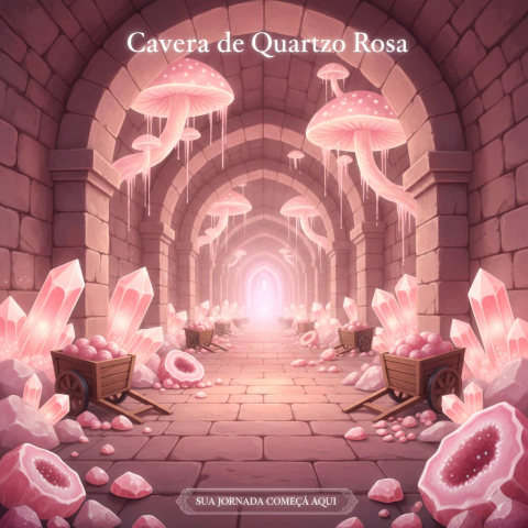Caverna de Quartzo Rosa para Garimpar - comprar online