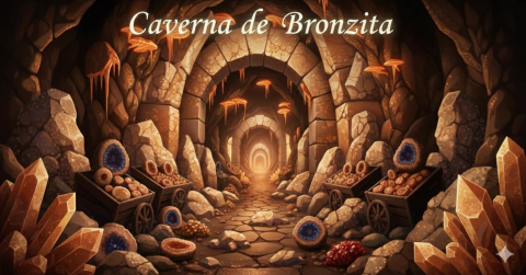 Caverna de Bronzita para Garimpar - comprar online