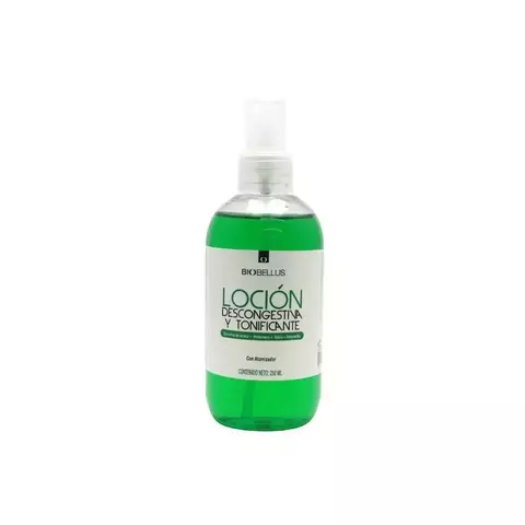 Locion Descongestiva y Tonificante c/atomizador 250ml ( xx ) - Biobellus - comprar online