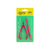 Alicate Cuticulas y Espatula doble Celeste/Rosa.- Jessamy