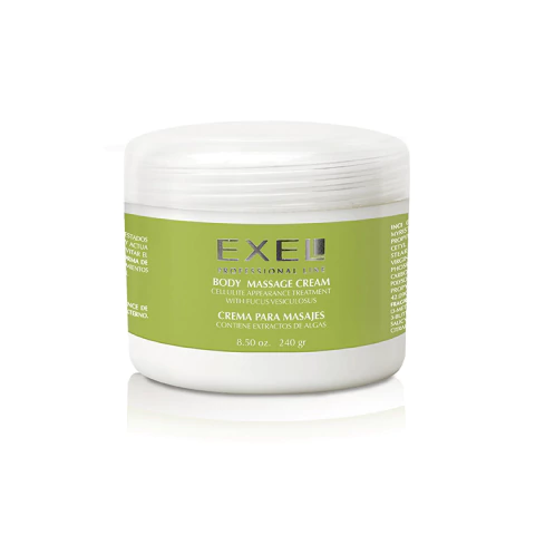 CREMA P/ MASAJES C/ EXTRACTO DE ALGAS X 240 gr- EXEL