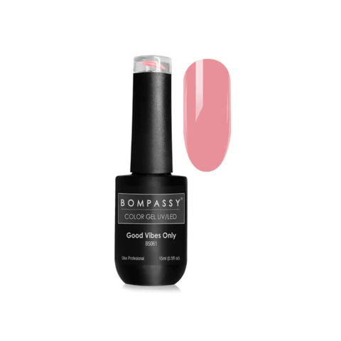 Esmalte Semipermanente Color Gel Uv/Led x 15 ml.- Good Vibes Only B5061 - Bompassy