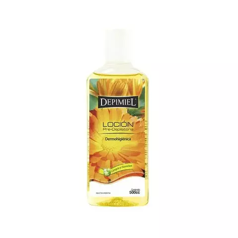 Locion Pre-Depilatoria Dermohigienica x 500 ml.- Depimiel - comprar online