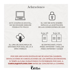 Tracker de Películas - modelo Botánica - imprimible (PDF) - comprar online