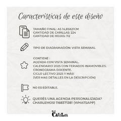 Preventa Agenda Docente 2026 Nivel Medio (Primario) - imprimible (PDF) - tienda online