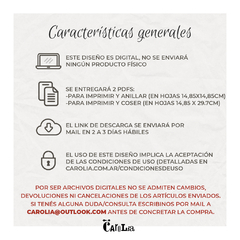 Preventa Agenda 15 x15 semanal 2026 - imprimible (PDF) - Carolia