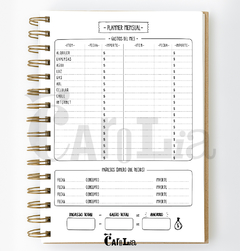 Imagen de Preventa Agenda semanal 2026 - modelo bullet horizontal - imprimible (PDF)