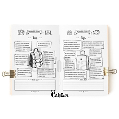 Cuaderno de Viaje - imprimible (PDF) - Carolia