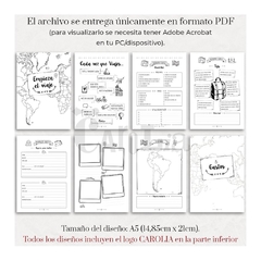 Cuaderno de Viaje - imprimible (PDF) en internet