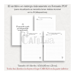 Diario Personal 100 preguntas Autoconocimiento - imprimible (PDF) en internet