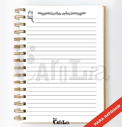 Pack Inicial - modelo Botánica - imprimible (PDF) - Carolia