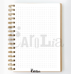 Pack hojas rayadas/punteadas lettering - modelo neutro - imprimible (PDF) en internet