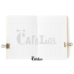 Pack hojas rayadas/punteadas lettering - modelo neutro - imprimible (PDF)