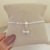 PULSEIRA BERLOQUE BORBOLETA ZIRCÔNIA F PRATA - comprar online