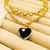 COLAR DUPLO ELOS LOVE BLACK