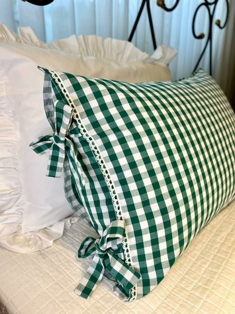 Fronha Vichy verde