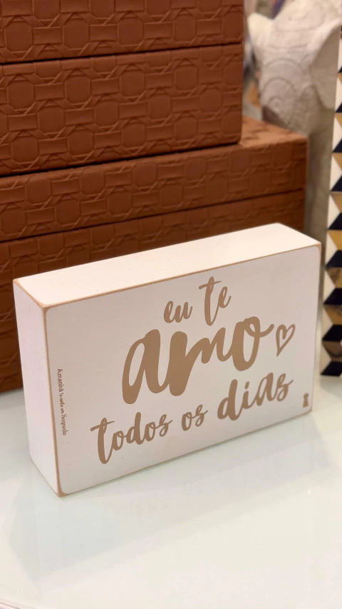 Box eu te amo todos os dias