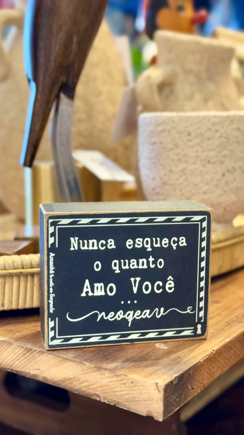 Box nunca esqueça o quanto amo você
