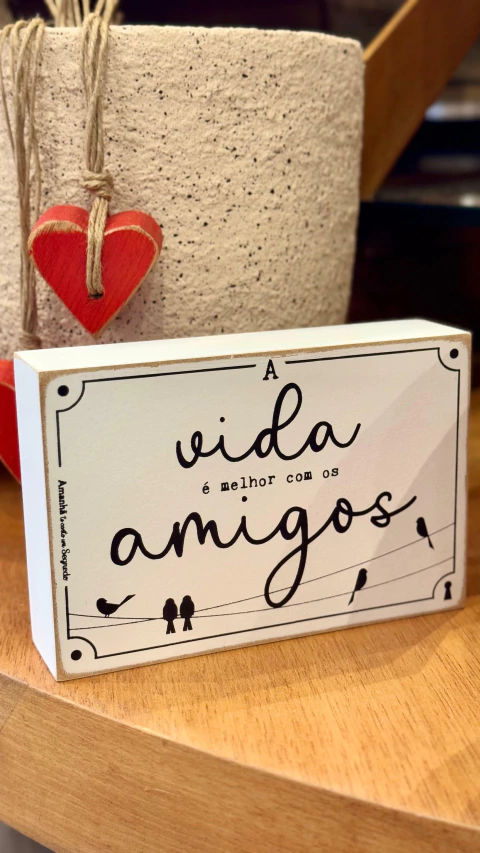 Box a vida é melhor com os amigos