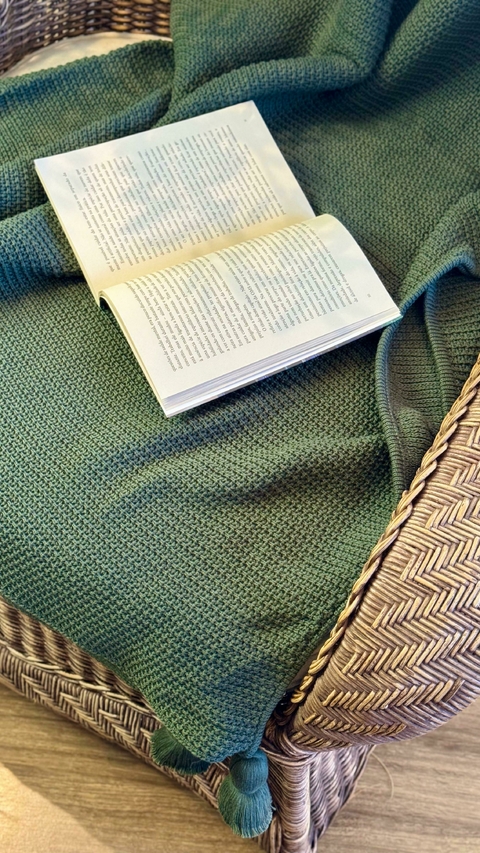 Manta Oliveira Verde