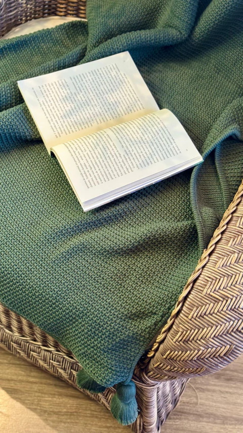 Manta Oliveira Verde