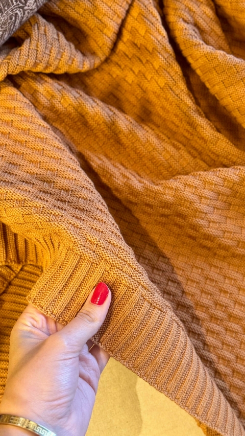 Manta terracota
