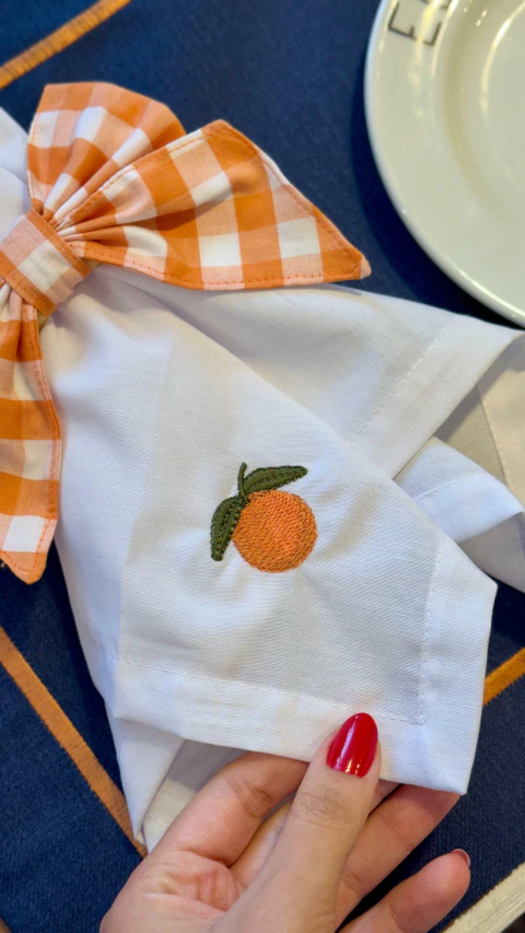 Guardanapo laranja