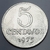 5 Centavos - 1975 - MBC - ESCASSA