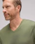 Camiseta Tech Modal Masculina Gola V Verde 2