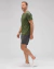 Camiseta Tech Modal Masculina Gola V Verde 4