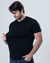 Camiseta Tech Modal Masculina Preta 3