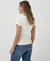 Camiseta Básica Feminina Tecnológica Gola Canoa Ultra Macia Offwhite 2