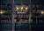 Fundo Fotográfico - Adriana Arouck - Formatura - Biblioteca - AD3957