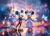 Fundo Fotográfico - ADRIANA AROUCK - MICKEY / MINNIE - AD7444