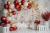Fundo Fotográfico - Balões Vermelho e Dourado - CL3016