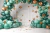 Fundo Fotográfico - Balões Verde - CL3017