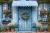 Fundo Fotográfico - Floricultura Azul - CL3290