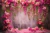 Fundo Fotográfico - Dia das Mães - Floral rosa - CL3318