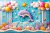 Fundo Fotográfico - Fundo do Mar - CT202986