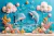 Fundo Fotográfico - Fundo do Mar - CT202990