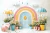 Fundo Fotográfico - Chuva de amor/benção - CT20462