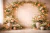 Fundo Fotográfico - Dia das Mães - Arco Floral - CT2159