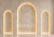 Fundo Fotográfico - Parede em Arco - CT2017