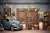 Fundo Fotográfico - Garagem - CT477