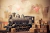 Fundo Fotográfico - Trem Vintage - CT5237