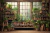 Fundo Fotográfico - Plantas/Estufa - CT6379