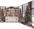 Fundo Fotográfico - Natal Cozinha/Estante - CT813D